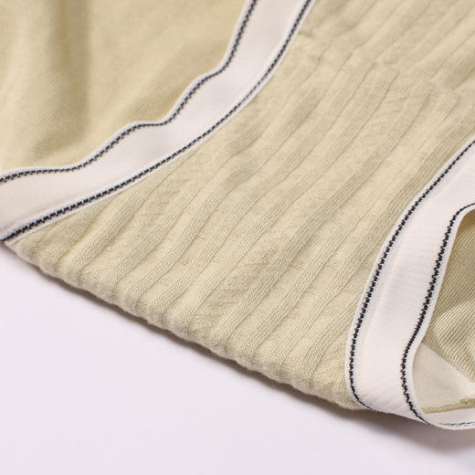 都市丽人内裤纤柔绵三角裤发热螺纹提花女士内裤LKT5M3 商品图6