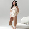 康妮雅女式短袖中裤套头套装 商品缩略图0