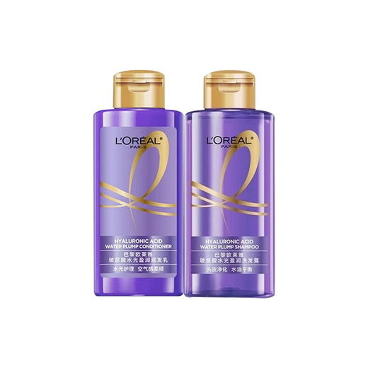 欧莱雅洗发水护发素旅行装小样玻尿酸水光盈润柔顺洗护套装100ml 商品图7