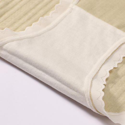 都市丽人内裤纤柔绵平角裤发热螺纹提花女士内裤LKT5L7 商品图8