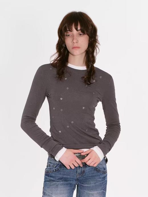 出逃赤岗西/24AWT97/莱赛尔天丝长袖T恤 商品图2