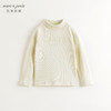 马克珍妮女童亲肤软弹高领罗纹打底衫儿童T恤2024秋冬新款241276 商品缩略图2
