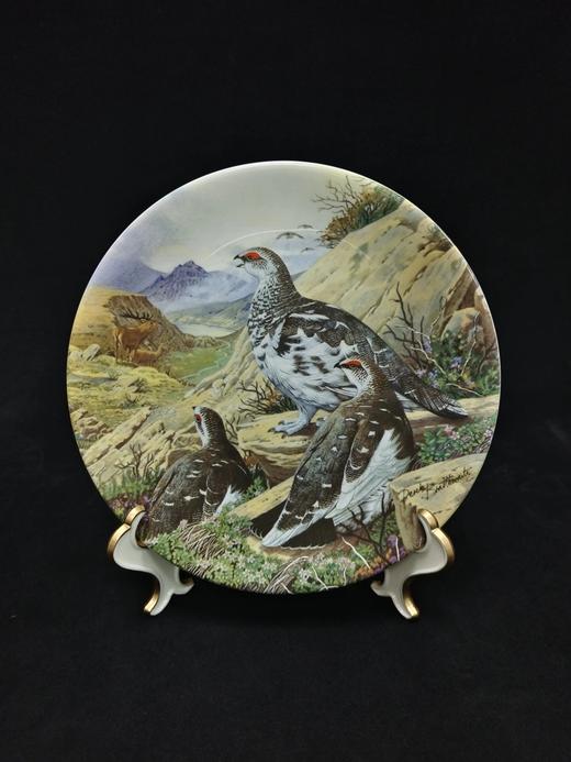 英国皇家格拉夫顿限量骨瓷赏盘，Derek Braithwaite的猎鸟系列 商品图12