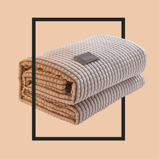 【毛毯办公室午睡毯】珊瑚绒毯子 法兰绒儿童小毛毯 秋冬居家毛毯盖毯 商品图12