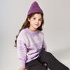 笛莎Deesha 童装女童针织衫2024冬新款中童圆领毛衣 商品缩略图1