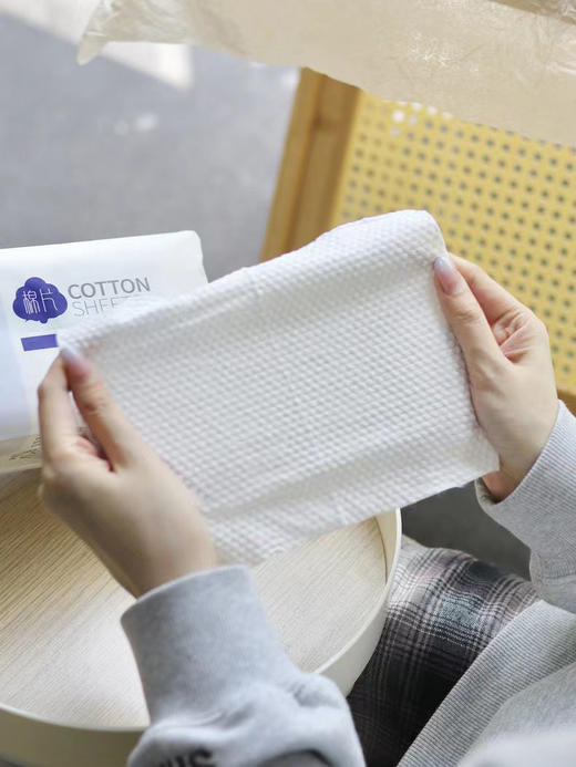 【清仓好价】泰宝一次性棉柔洗脸巾约70抽*5包 商品图3