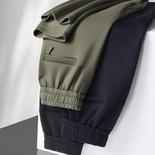 【空气棉】【新款DSF】大依优型大码松紧腰直口休闲运动裤卫裤休闲裤加肥加大运动长裤胖子裤子 商品图1