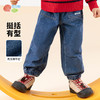 贝贝怡【软糯牛仔】春秋新款童装百搭时尚休闲裤子儿童宽松学生束腿长裤ZB3DK075 商品缩略图2