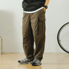 714street日系复古工装裤男2023夏ins潮牌多口袋直筒裤宽松休闲裤 商品缩略图1