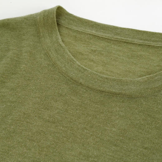 PG643斯尔丽2024秋季新款莱赛尔超细针柔软悬垂吊染工艺宽松版针织上衣 商品图4