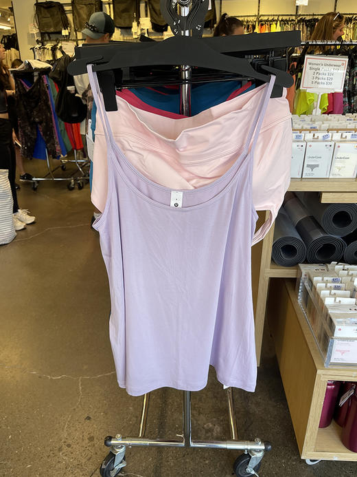 Lululemon Modal Silk-Blend 女莫代尔丝绸混纺排汗速干吊带背心 商品图0