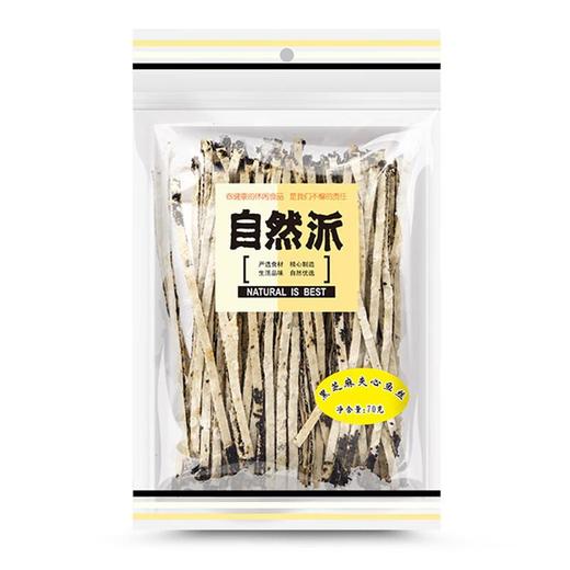 自然派黑芝麻夹心鱼丝 70g/包 商品图0