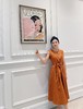 朱柿色连衣裙HJ3S87 商品缩略图0