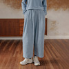 绽放911朵/斜纹*加厚萝卜裤2024秋冬新款松紧腰磨毛抽绳休闲裤 商品缩略图3