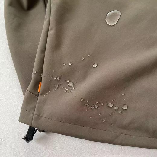 猛犸秋冬红标刺绣透气防风防泼水加绒加厚保暖软壳冲锋衣男外套 商品图12