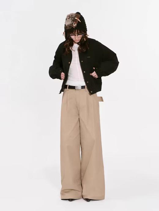 出逃赤岗西/24AWW91/美式复古拼接灯芯绒翻领外套 商品图1