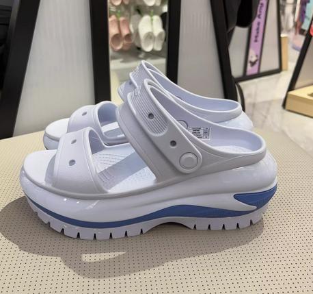 CROCS洞洞鞋 经典光轮凉鞋 梦境蓝207989-5AF 商品图0