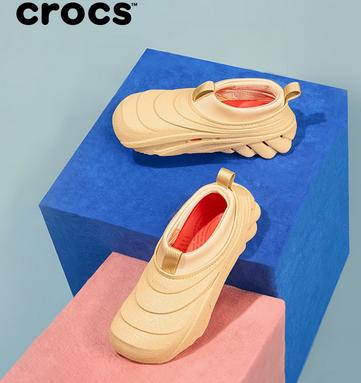 CROCS洞洞鞋 暴风波波鞋 芝麻色210047-0HX 商品图2