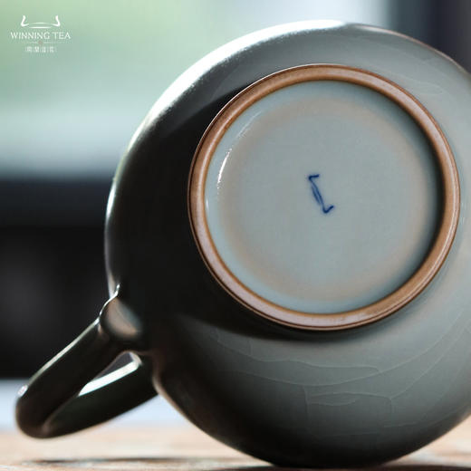 问鼎汝瓷鼎峰系列天青大同泽壶 商品图2