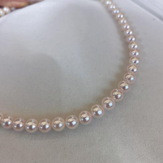 Rose6.5-7mmAkoya项链 商品图0