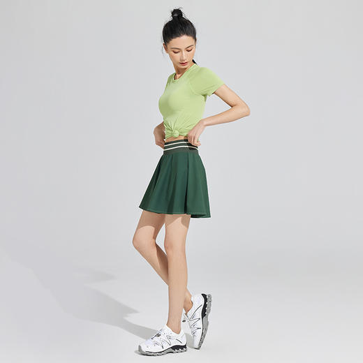 Leorrey/乐拉轻盈一体织高弹透气轻薄夏季短袖 商品图4