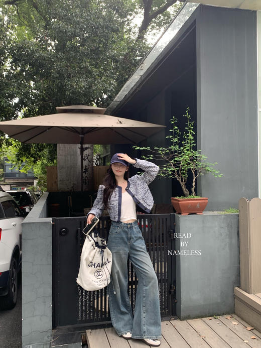 Read Nameless /独家牛仔拼边小香 2024/9/19 商品图9