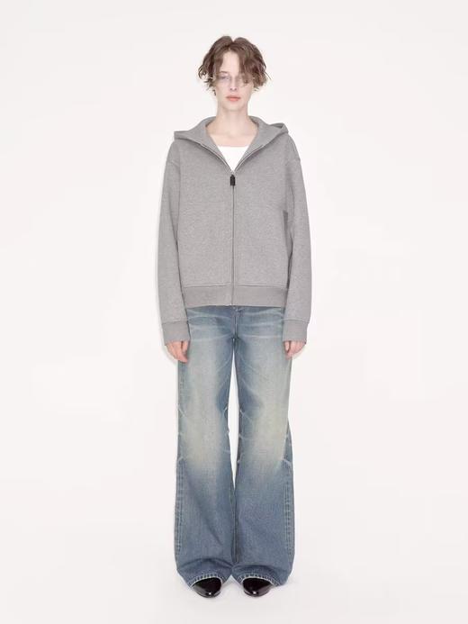 出逃赤岗西/CT0001/灰色空气层复合全棉卫衣 商品图1