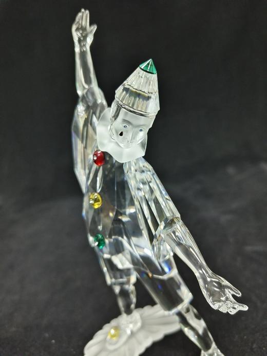 施华洛世奇水晶小丑皮耶罗摆件有原盒，这是1999年仅为会员成员制作的限量作品 商品图5