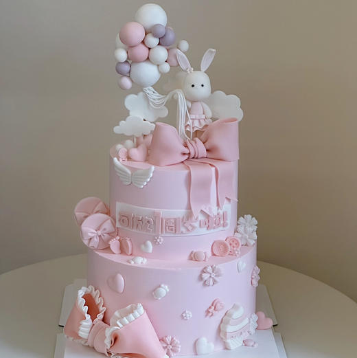 周岁兔 | 翻糖装饰（奶酪霜抹面） 商品图1