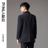 PINLI品立秋季新款新中式钉珠花休闲西服男士结婚小西装外套B243106034 商品缩略图2