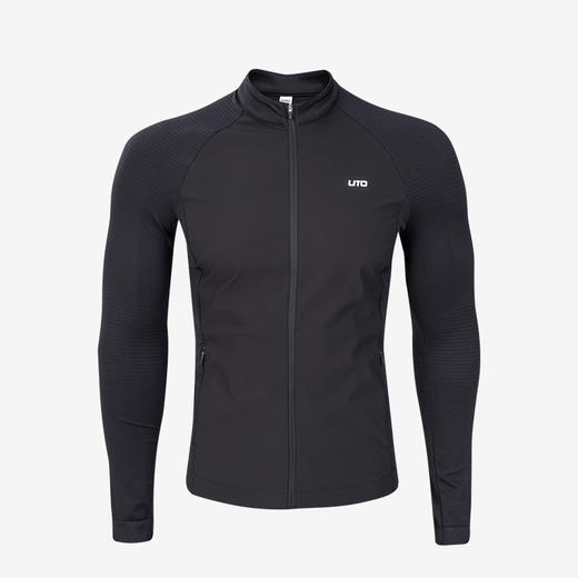 UTO/悠途机能款秋季防风立领男士运动弹力拉链衫女款舒适保暖外套3.0 商品图4