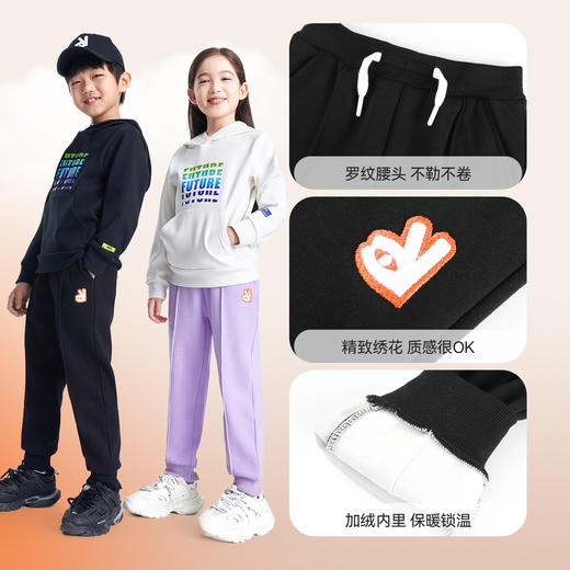 男女童针织长裤冬季新款安奈儿童装EM446585 商品图4