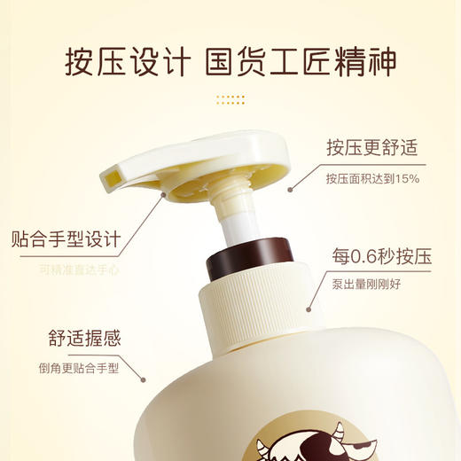 【韩婵牛奶润肤美肌身体乳】持久留香大容量身体乳，洗完皮肤又嫩又滑改善粗糙，牛奶护手霜组合搭配双重滋润QQ 商品图2