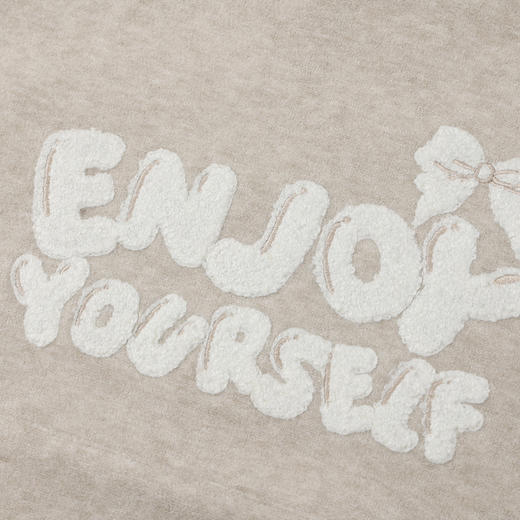 笛莎Deesha 童装女童2024冬季新款连帽阔腿裤毛巾绣套装 商品图2