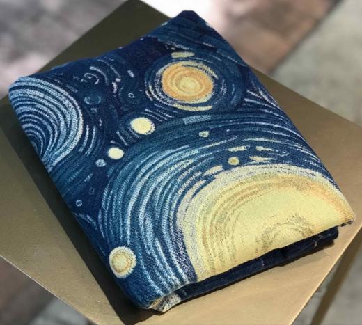 优品堂【细雨轻蜓】披肩围巾两用双面长巾 商品图11