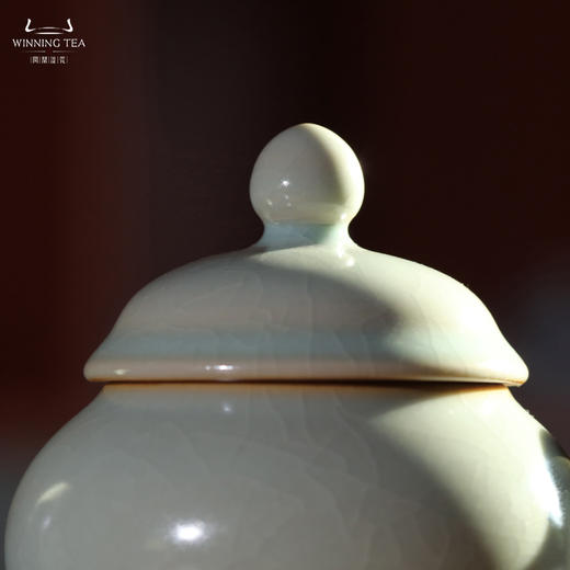 问鼎汝瓷鼎峰系列天青大福禄壶 商品图3