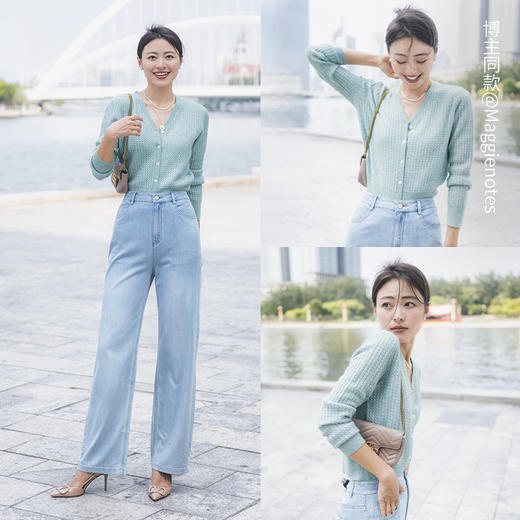 【商场同款】麦檬冬舒适柔软亲肤山羊绒衫5DA231681 商品图3