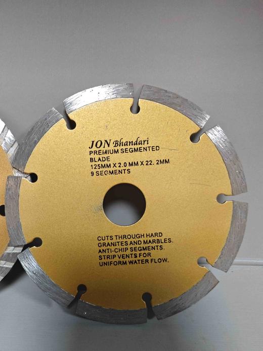 【货号00631】125切割片石材切割片 商品图1