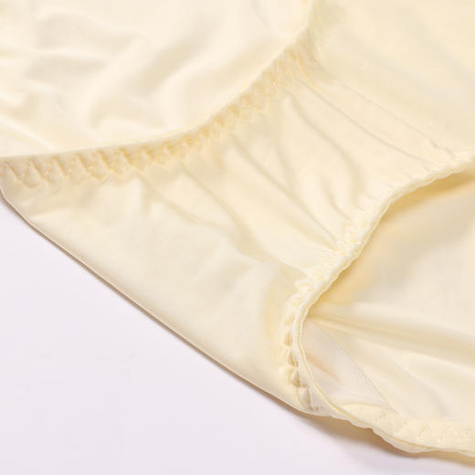 都市丽人内裤薄透丝滑平角裤蕾丝+泳布女士内裤YPT2C1 商品图8