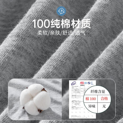 【国庆出游必备！5条独立包装！】感受旅途轻松，舒适透气，无需洗涤的一次性内裤。男士平角大码，四角短裤，酒店三角无菌免洗日抛裤，高品质棉材质，U型剪裁，旅行出差必备选择，日抛更健康！ 商品图2