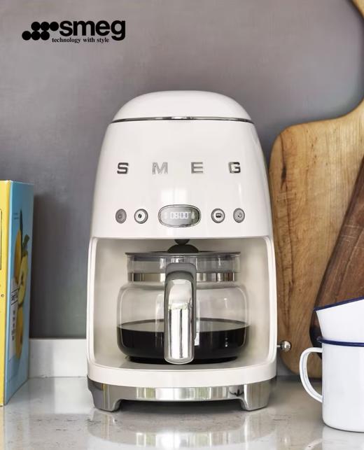 SMEG/斯麦格 DCF02美式咖啡机家用复古办公全自动滴漏式保温一体机 商品图1