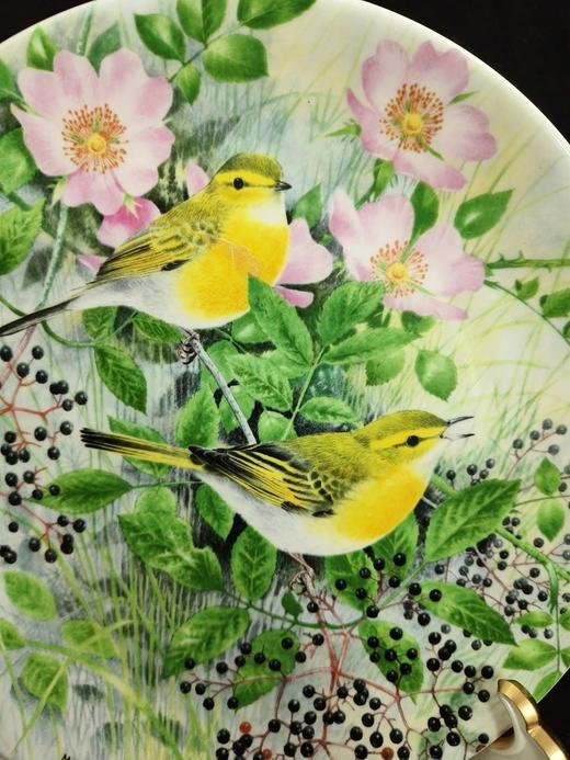 英国皇家道尔顿限量鸟类骨瓷赏盘，由Maurice J. Pledger创作的树篱间的鸟系列 商品图10