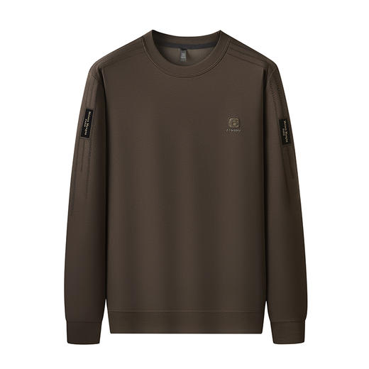 【新款DDP】大依优型大码卫衣长袖休闲加肥加大男士胖子大码内搭上衣打底显瘦 商品图5