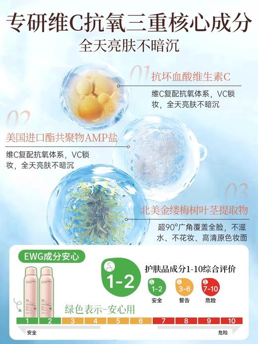 【暴汗「不脱妆」】控油保湿定妆喷雾 100ml#定妆喷雾持久定妆控油防水防汗不脱干油皮定妆保湿官方正品旗舰店 商品图4