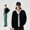 714street潮牌V领开衫外套男女2024春秋新款情侣装休闲复古卫衣 商品缩略图1