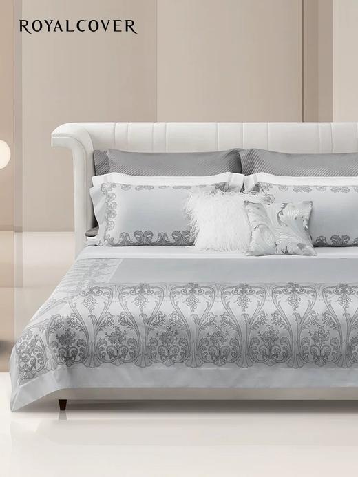 【ROYALCOVER】罗卡芙欧式套件140S双股长绒棉提花四件套 玛德琳公主 商品图0