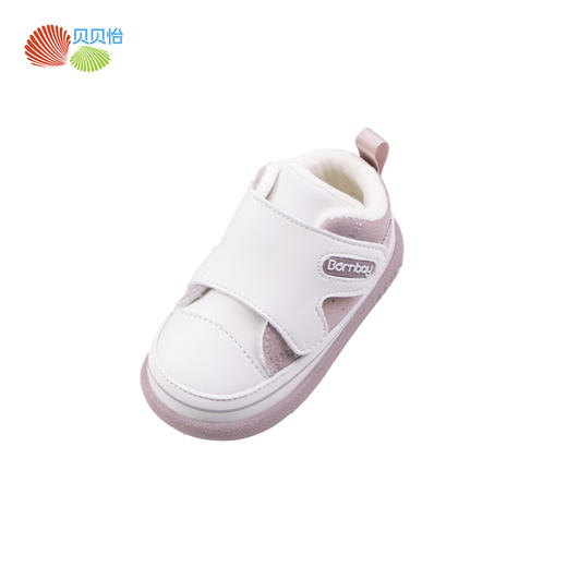 贝贝怡【加绒保暖】秋冬轻便防滑宝宝学步鞋舒适婴儿鞋子低帮魔术贴童鞋ZB4DX001 商品图8