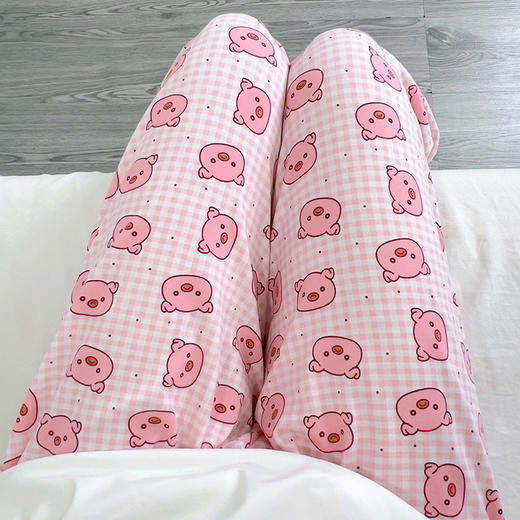 【捡漏25.9包邮！】蜡笔小新ins风卡通日系睡裤 学生女早秋防蚊裤 可爱宿舍休闲裤外穿-QQ 商品图12