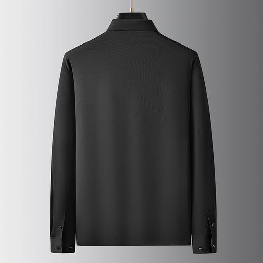 【新款DDA】大依优型大码长袖Polo衫翻领加肥加大肥佬休闲商务宽松透气上衣打底 商品图5