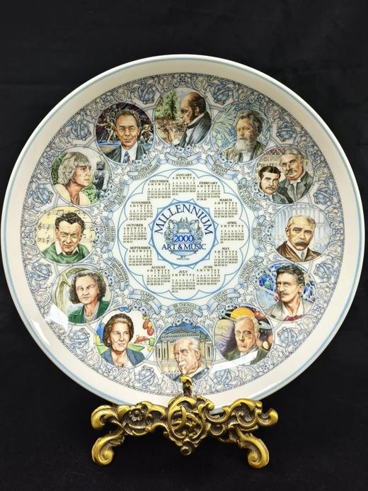 2000年Wedgwood英国威基伍德年份盘中古年份盘收藏赏盘礼物生日圣诞日历系列 商品图0